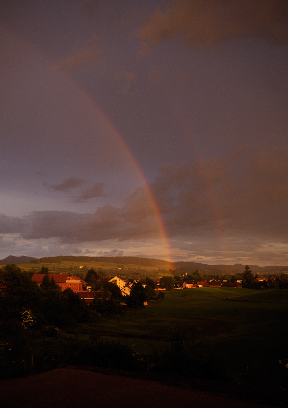 Ein kurzes Abendgewitter