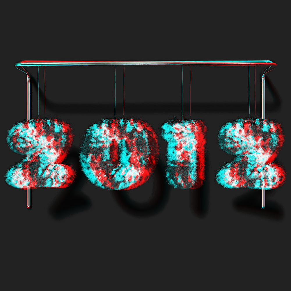 Ein kuschliges 2012 an alle (in 3D)