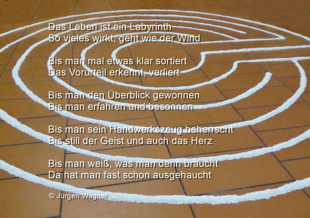 Ein Labyrinth... das ganze Leben... Foto & Bild labyrinth