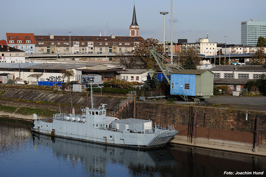 Ein Landungsboot in Mannheim