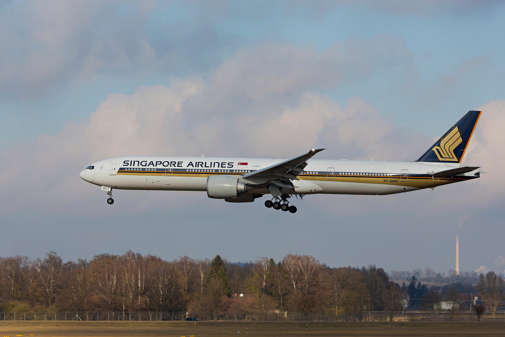 Ein langer Flug geht zu Ende