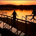 Ein lauer Abend am Staffelsee.