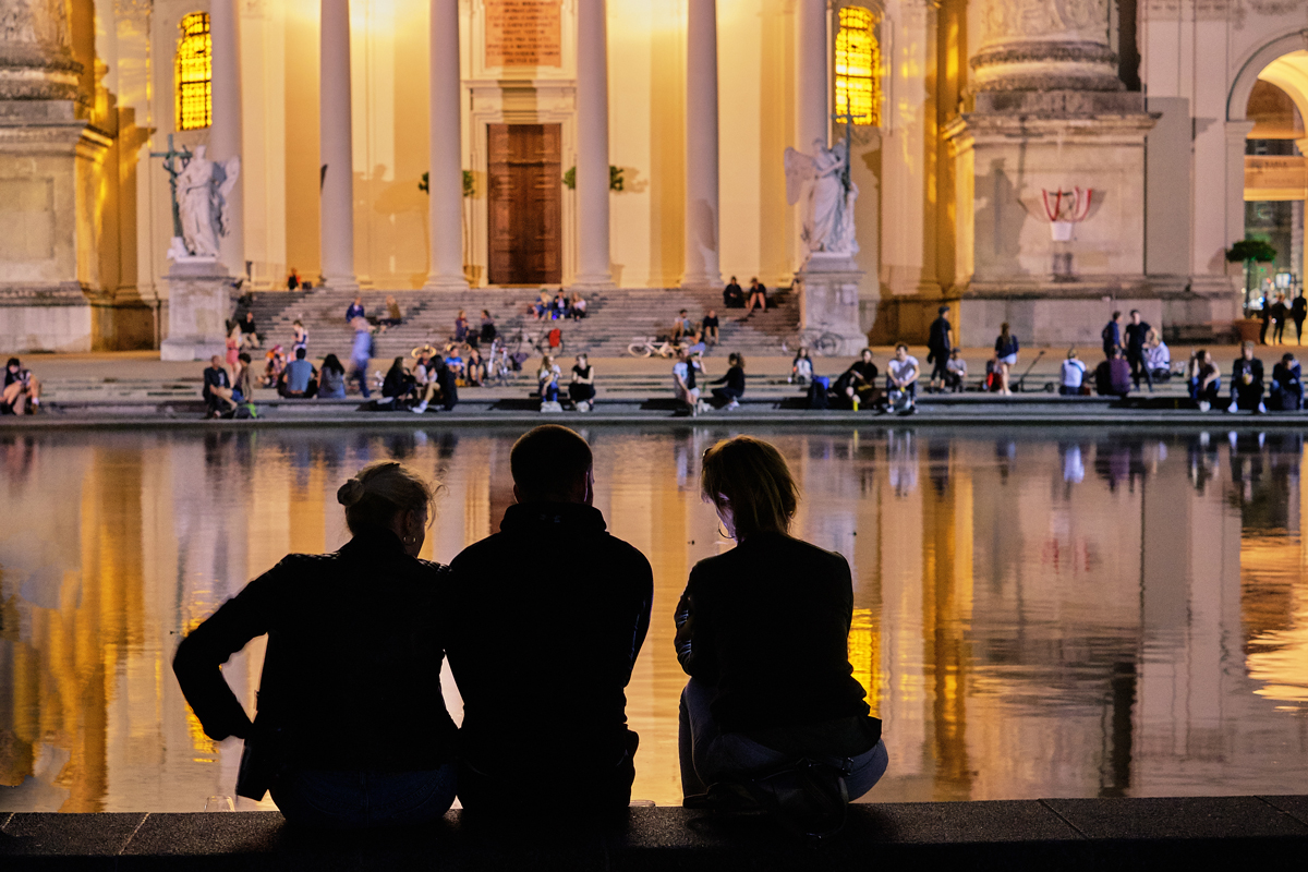 Ein lauer Sommerabend in Wien