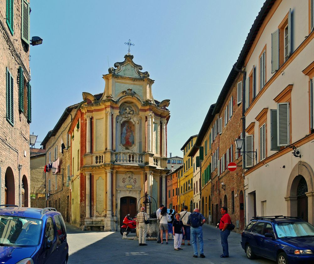 ... ein lauschiger Winkel in Siena - 