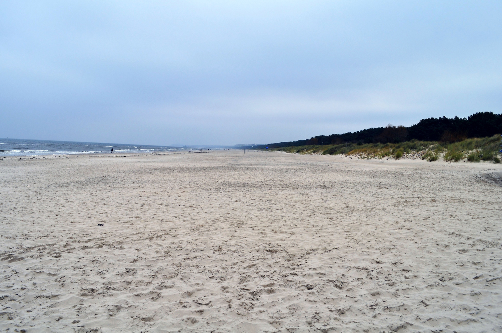 Ein leerer Strand