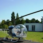 Ein legendärer Bell 47 Helicopter