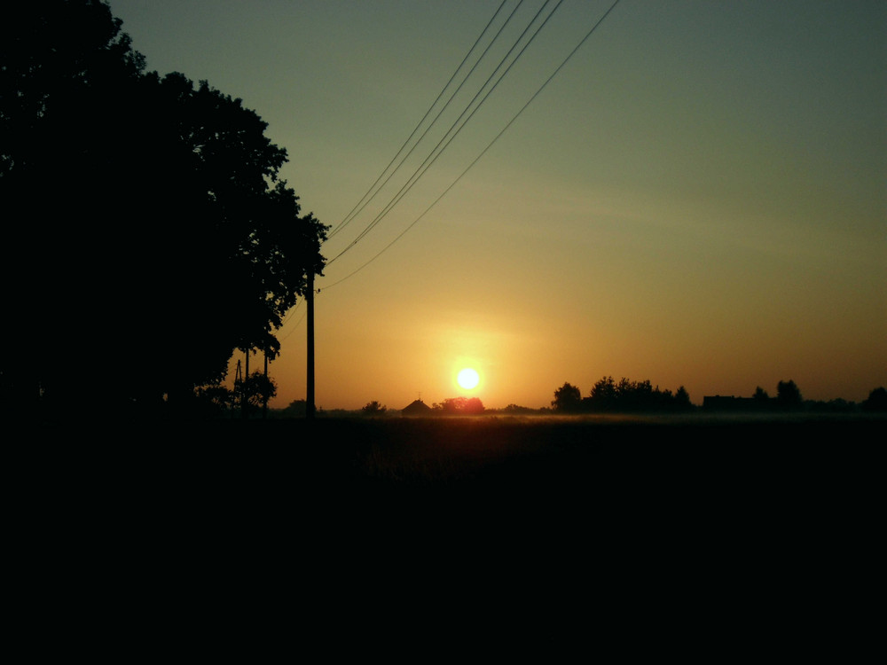 ein leiser Sonnenaufgang ... [2009|09|24]