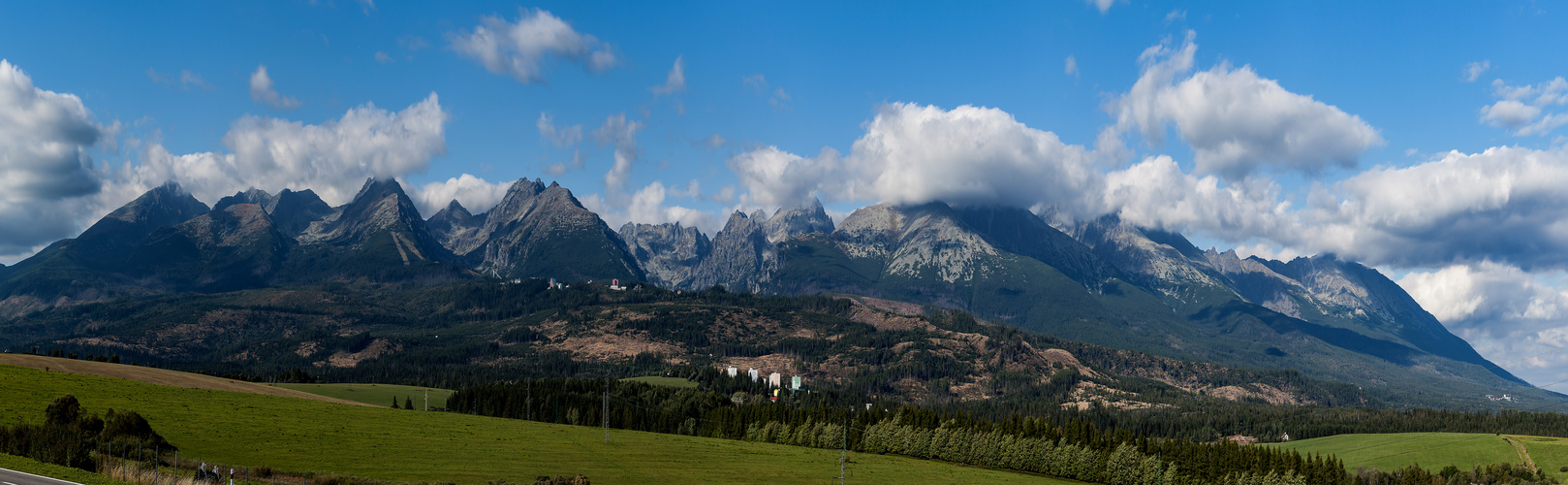 Ein letzter Blick auf die Hohe Tatra