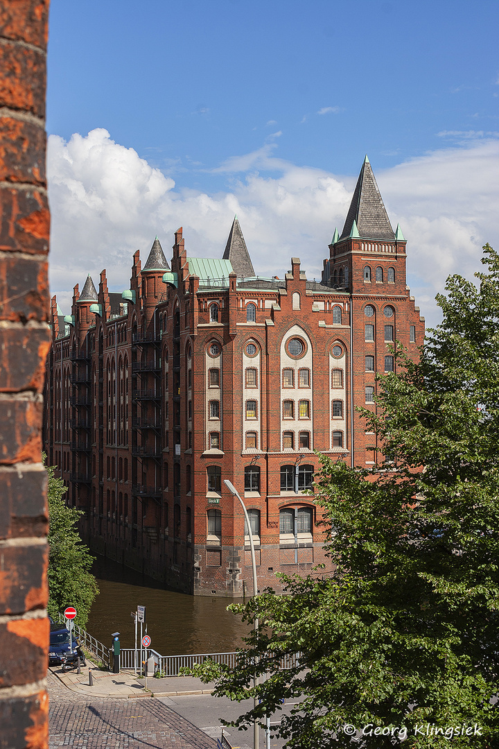 Ein letzter Blick auf die Speicherstadt …