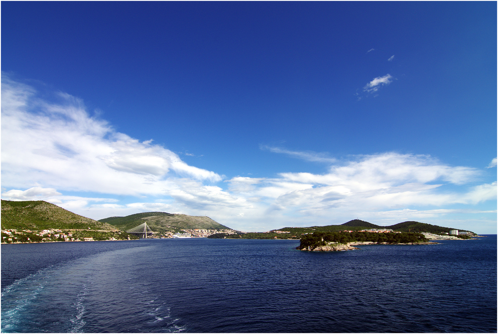 Ein letzter Blick auf Dubrovnik