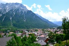 Ein letzter Blick auf Mittenwald und dem Karwendel…