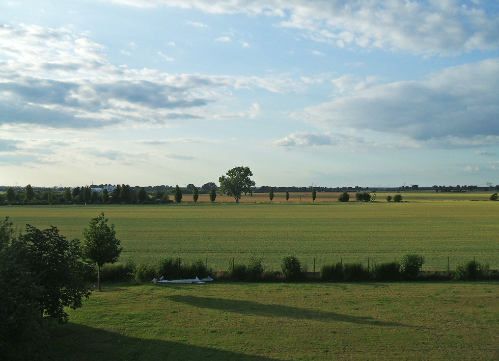 Ein letzter Blick aus dem Fenster....