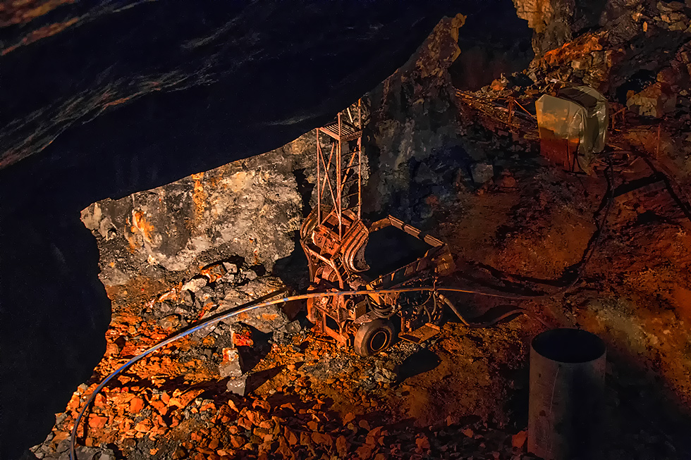 Ein letzter Blick im Besucherbergwerk Drei Kronen & Ehrt...