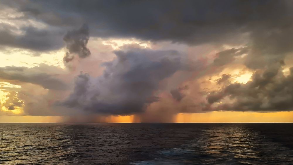 Ein letzter karibischer Regen