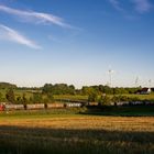 Ein letzter Streifen Sonnenlicht