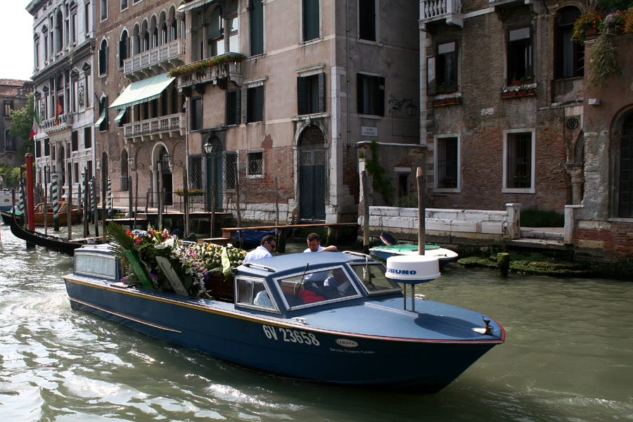 Ein letztes Mal auf dem Canale Grande...