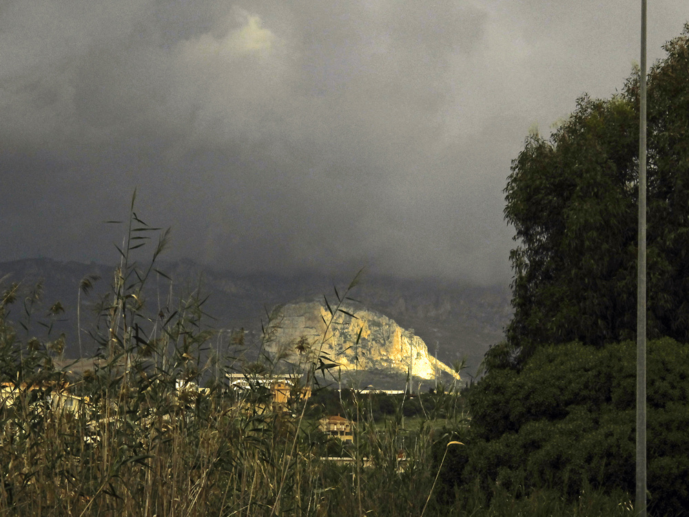 Ein letztes Spot Light vorm Unwetter / Un ultimo spot light prima del temporale