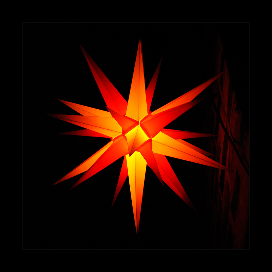 Ein leuchtender Stern Foto & Bild weihnachten, spezial, nachtaufnahme