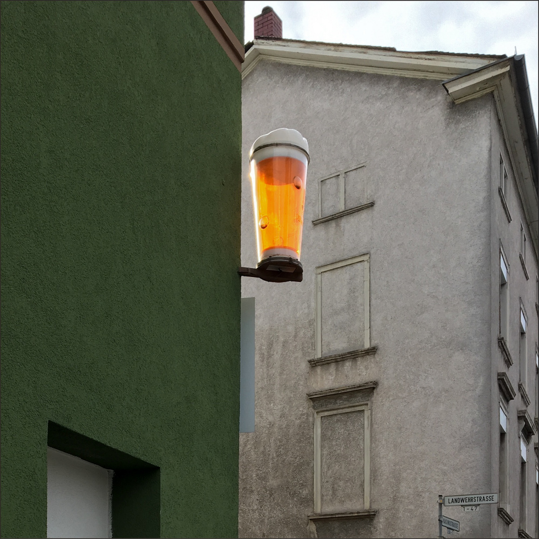 Ein Leuchtturm der Innenstadt