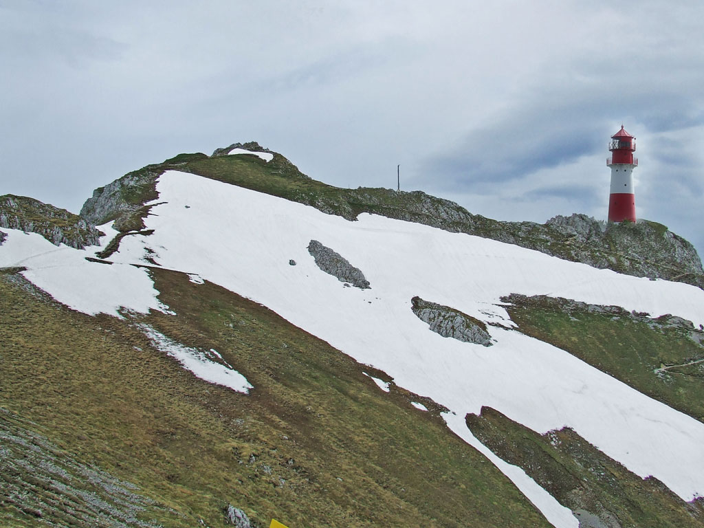 Ein Leuchtturm im Hochgebirge?