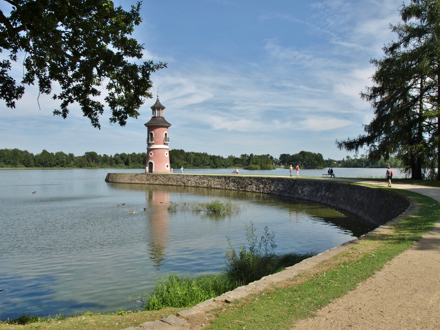 Ein Leuchtturm in Sachsen