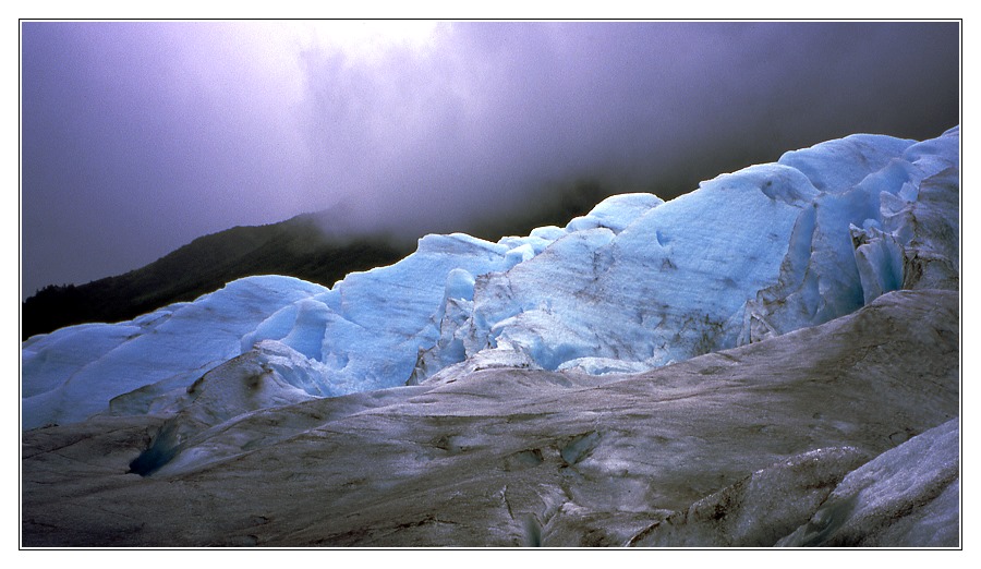 Ein Lichtblick am Exit Glacier, Alaska