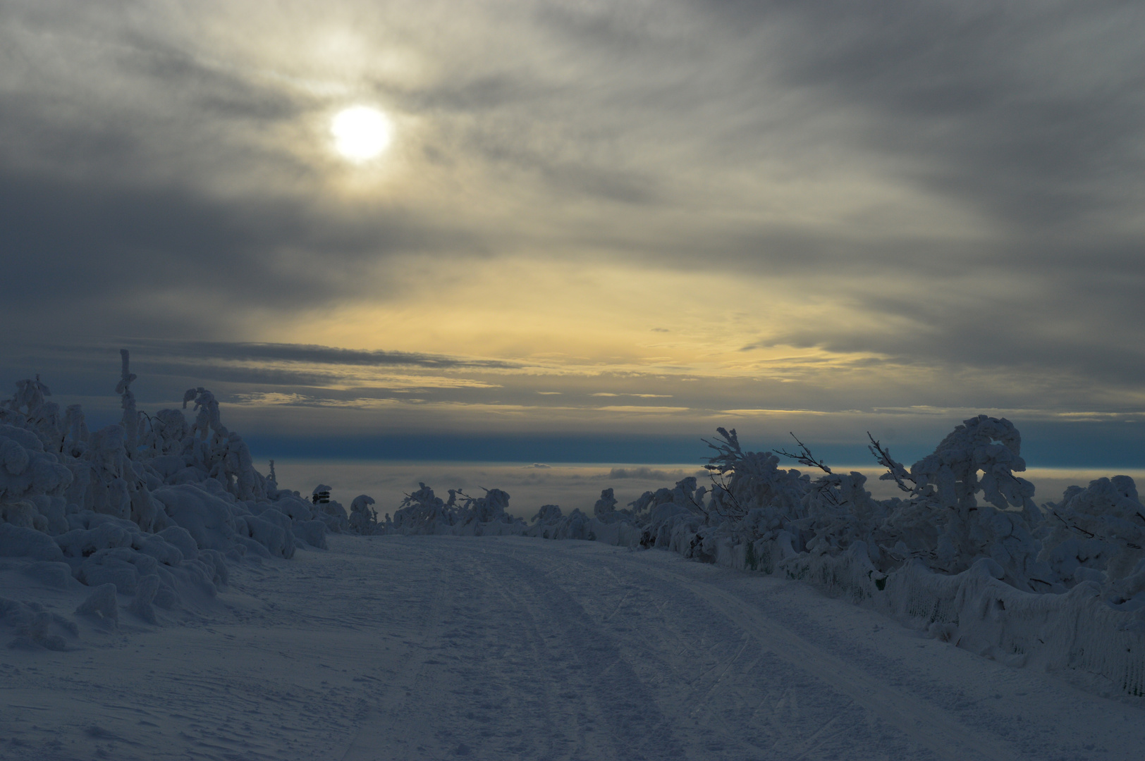 ein "Lichtblick" auf dem Fichtelberg