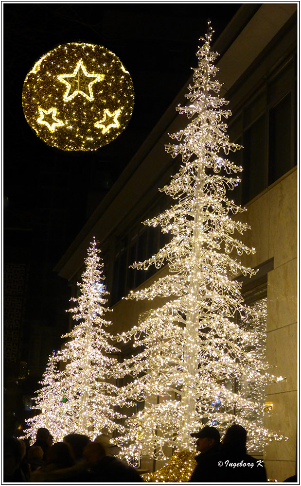 Ein Lichtergruß aus Essen vom Weihnachtsmarkt 2014