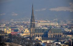 Ein Linzblick ohne Kirchen ist kaum möglich...