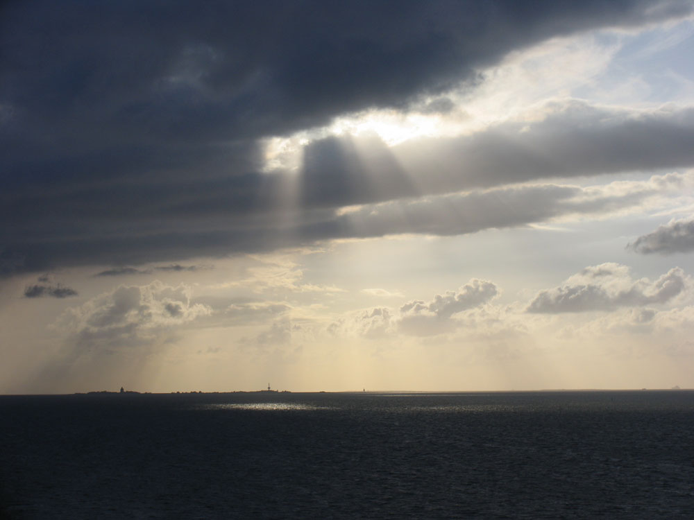 Ein Loch in den Wolken