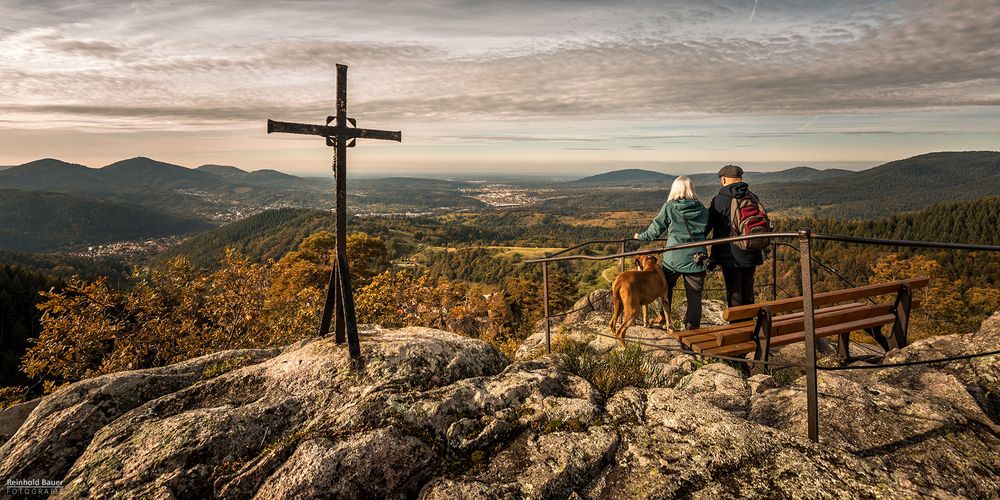 Ein lohnendes Wanderziel im Nordschwarzwald: Die Lautenfelsen bei Gernsbach.