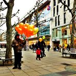 ein Luftballon das kleine Glück für Kinder ...