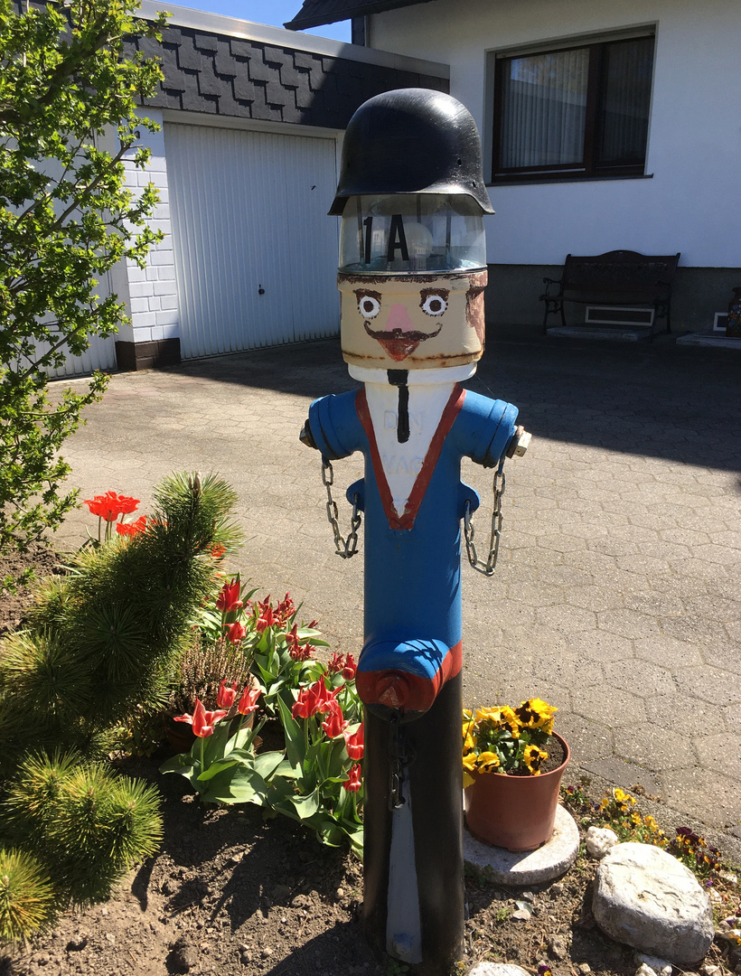 ein lustiger Hydrant