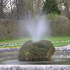 Ein Majestätischer Brunnen im Schloss Belvedere