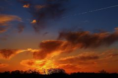 Ein Malerischer Sonnenuntergang