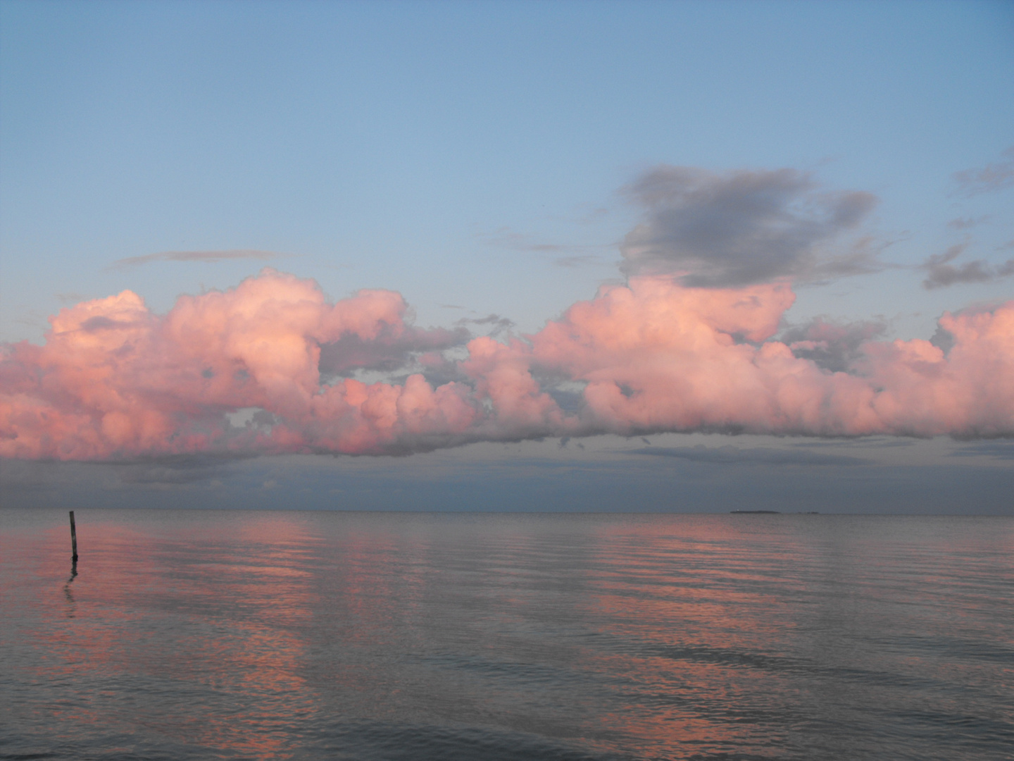 Ein Malermotiv - Abendstimmung an der Ostsee