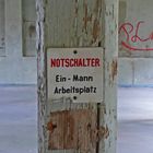 Ein- Mann Arbeitsplatz