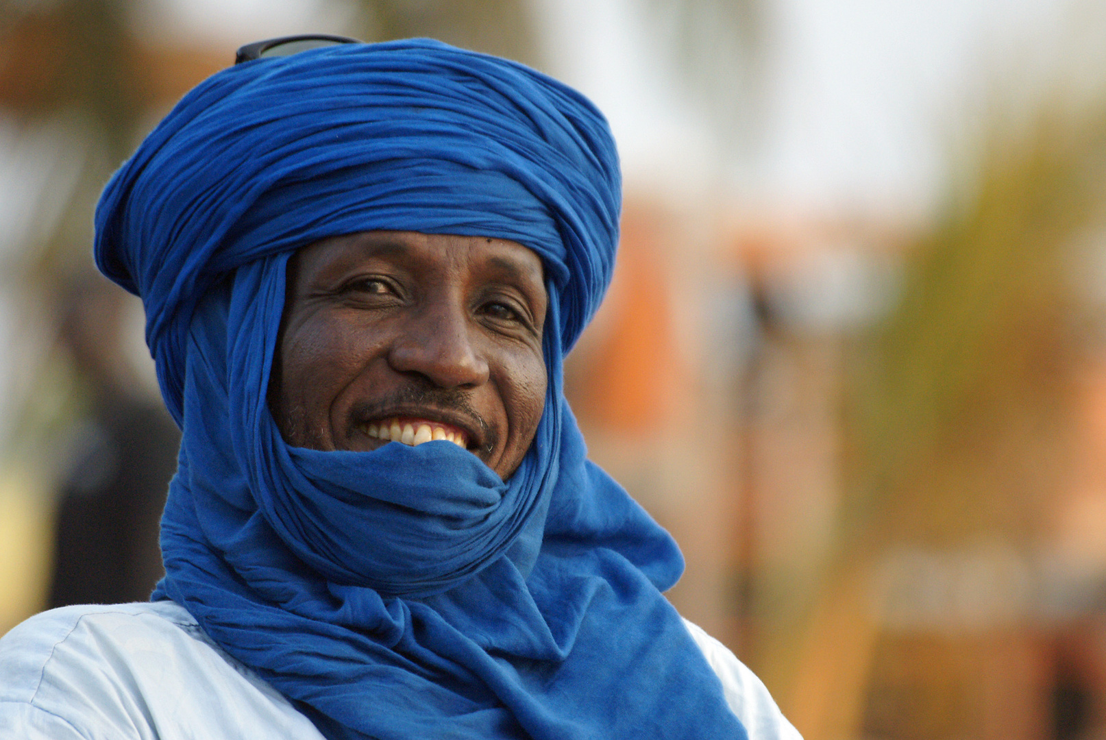 ein Mann aus Mali im Senegal