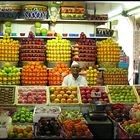 Ein Markt in Bombay