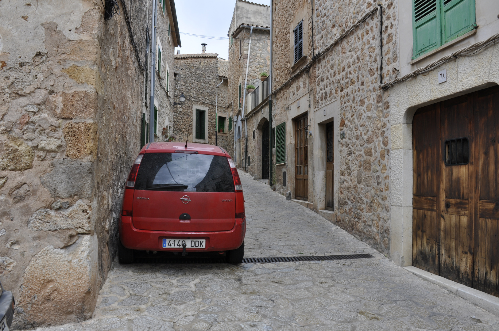 Ein Meriva auf Mallorca