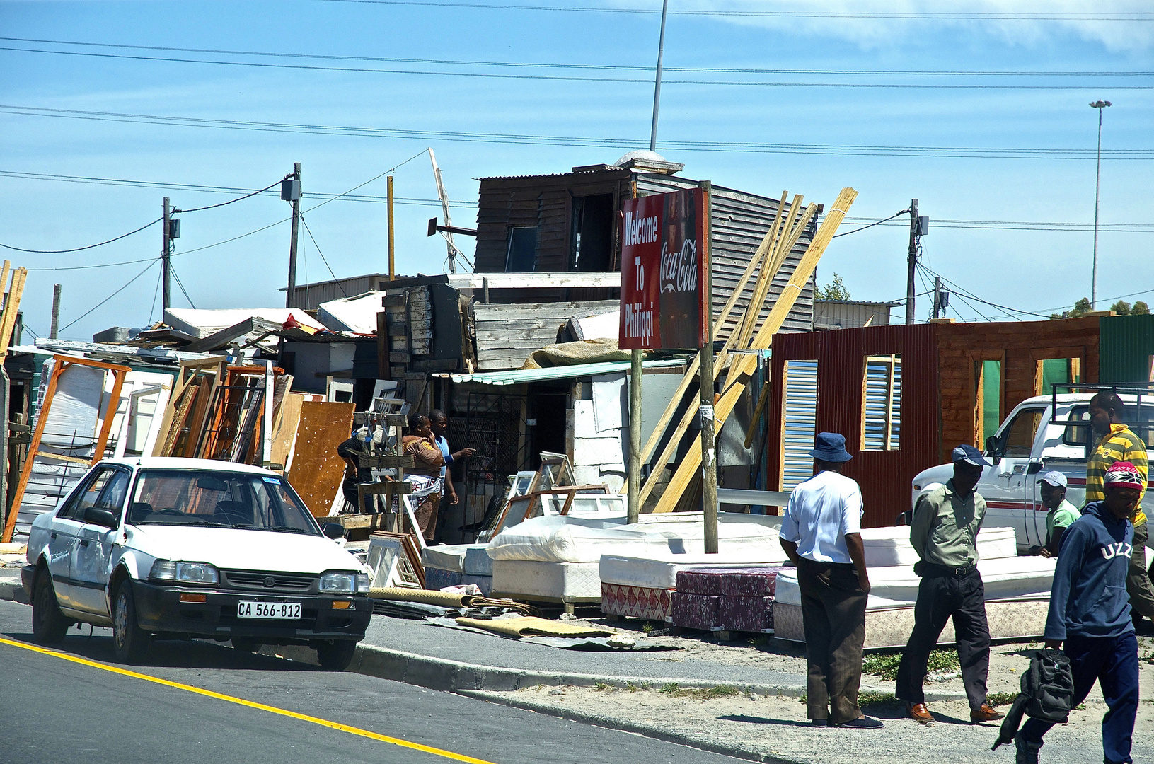 Ein Möbelgeschäft Im Township Philippi bei Kapstadt