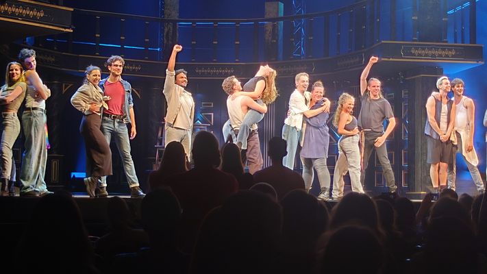 Ein Moment aus dem Musical "Romeo und Julia."