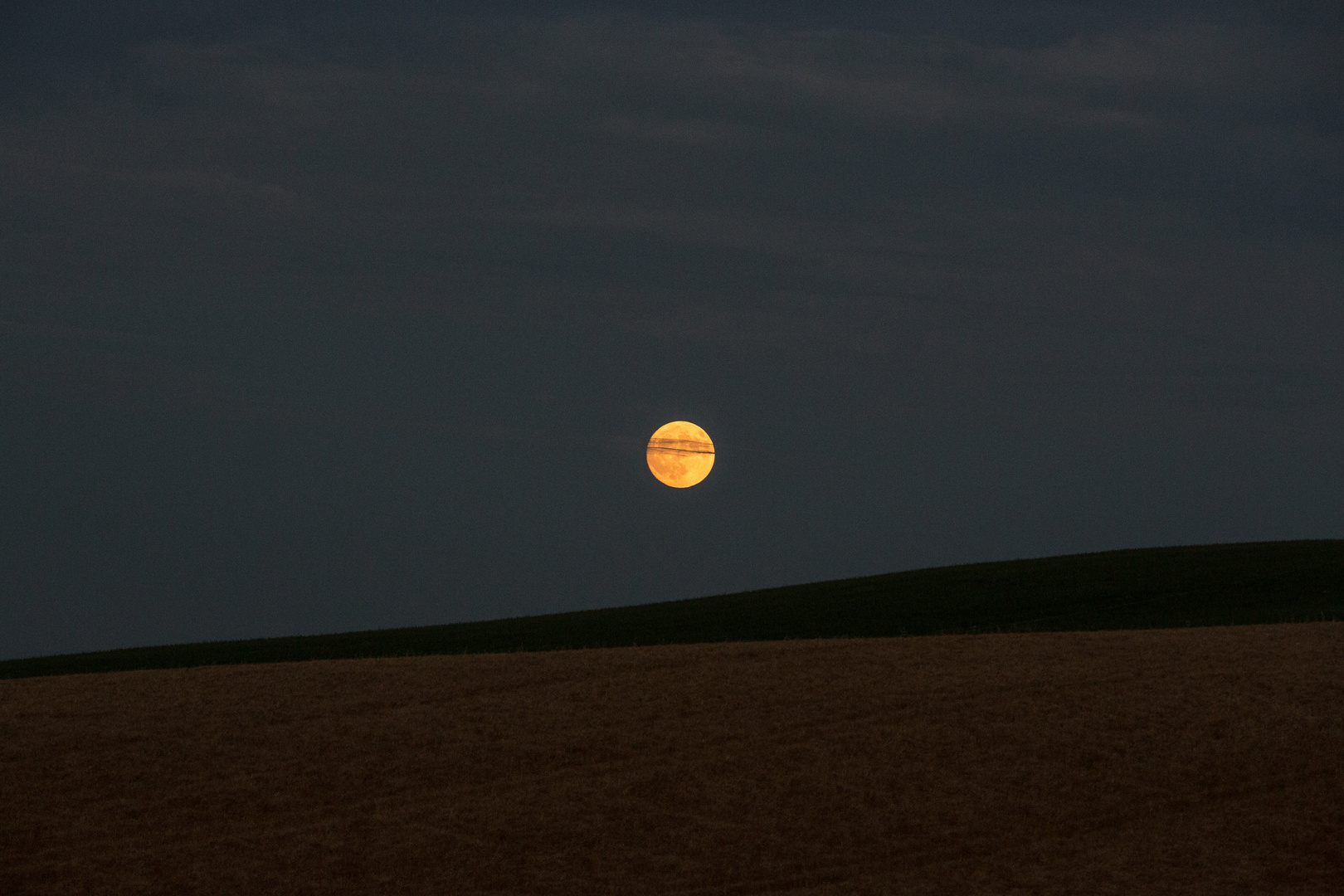 Ein Mond ueber'm Kornfeld