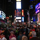 Ein Montag abend am Times Square