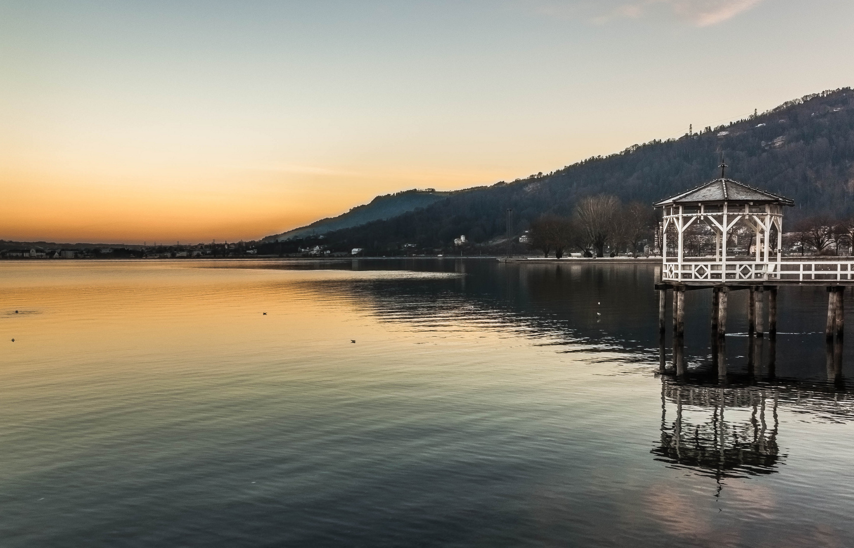 Ein Morgen am Bodensee