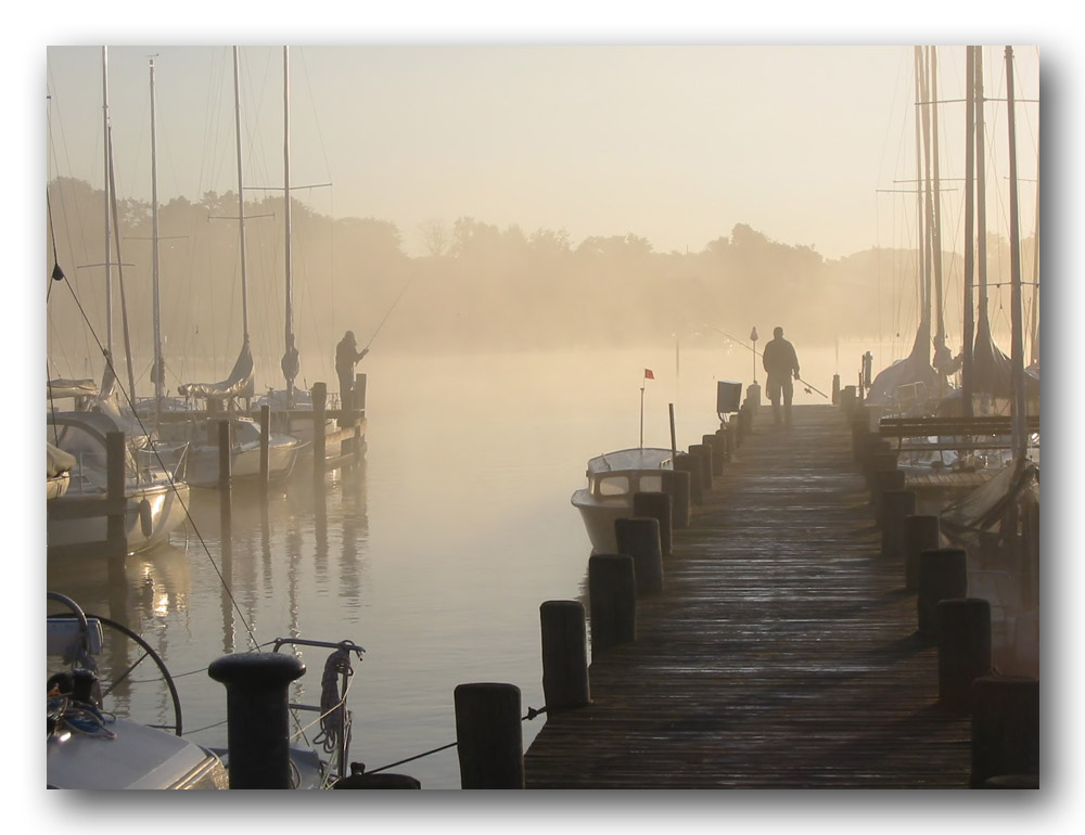 Ein Morgen am Chiemsee