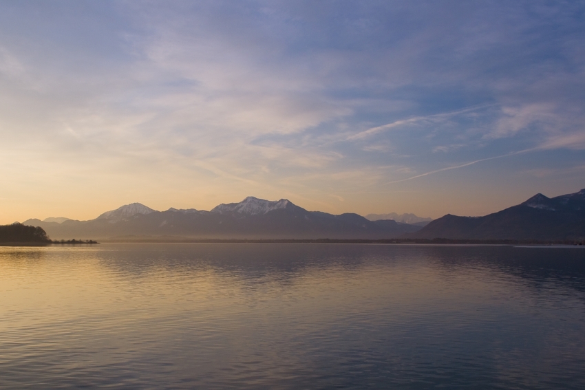 Ein Morgen am Chiemsee