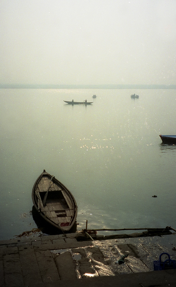 Ein Morgen am Ganges