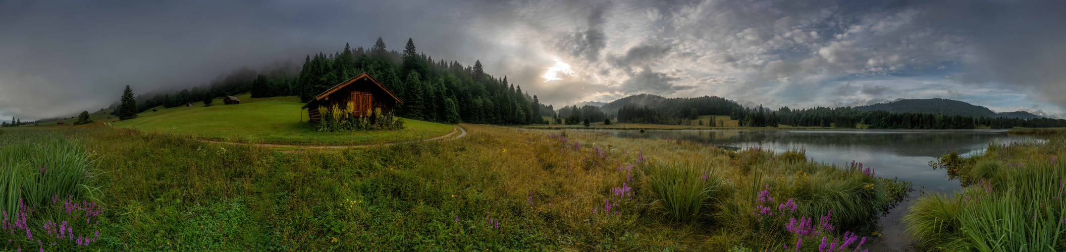 Ein Morgen am Karwendel