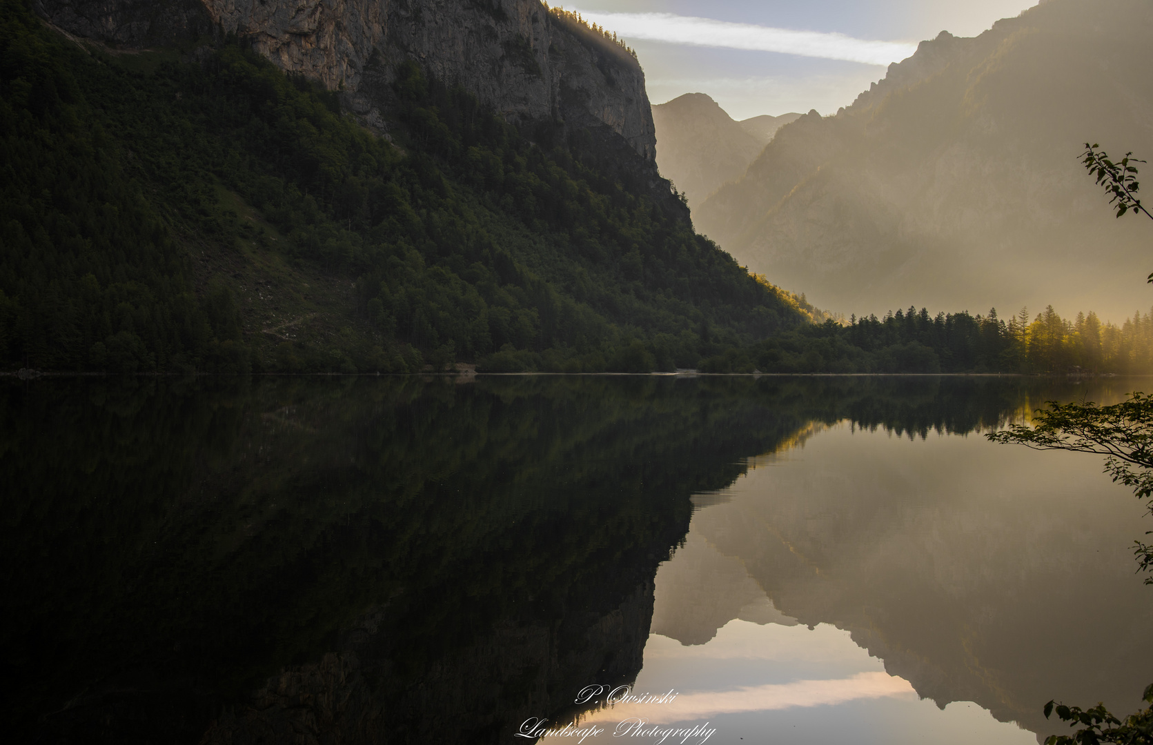 Ein Morgen am Leopoldsteinersee 